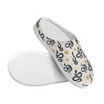 thumbnail image 3 of Lsque Snake Pattern Womens Comfort Cotton on Scuff With Memory Foam and Anti-skid Sole Slipper-37/38, 3 of 7