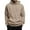 DA01_Camel, variant on Men's Fashion Pullover Hoodie Loose Fit Solid Color Soft Drawstring Hooded Sweatshirt With Pockets Beige M