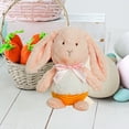 thumbnail image 4 of Edunwind Bunny Stuffed Animal Rabbit and Christmas Thanksgiving Plush Toy Saved Baby Stuffed Animals Plush Toy for Girls Boys Kids Friends Christmas Birthday Gifts, 4 of 6