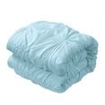 thumbnail image 2 of Casa  Pintuck 3pc Coverlet Set Light Blue King, 2 of 5