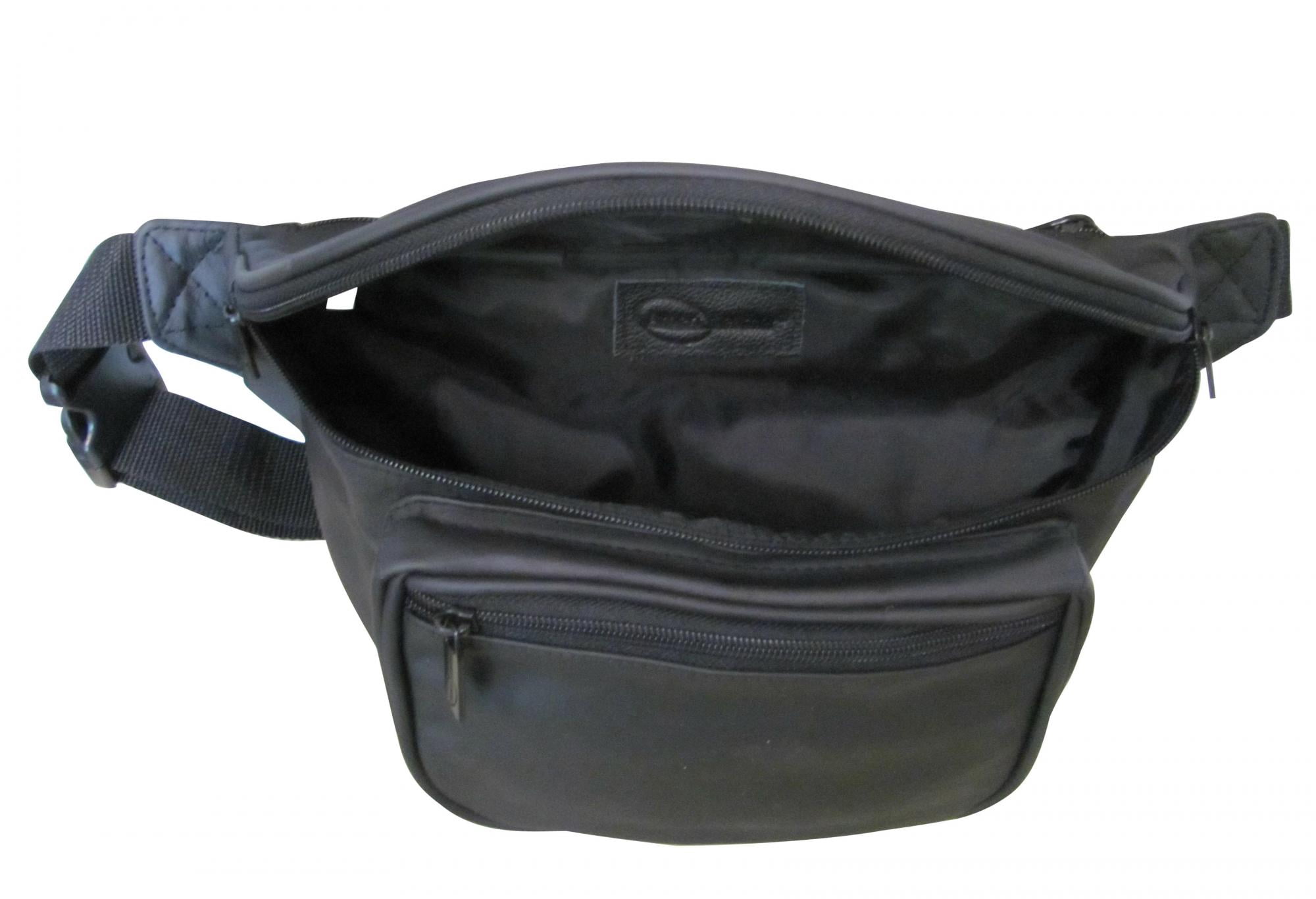Jumbo Size Leather Fanny Pack