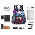 thumbnail image 4 of Goofa The Nightmare Before Christmas Pattern School Backpack for Students – Tear-resistant Bag Spacious, Comfortable, and Stylish Backpack with Multiple Pockets, 4 of 7