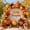 Orange Yellow Burgundy, variant on Fall Thanksgiving Balloon Garland Kit, Orange Burgundy Yellow Balloons, Pumpkin Maple Leaf Pine Cone Foil Balloons, Autumn Baby Shower Birthday Decor