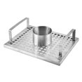 thumbnail image 3 of Soporte de cerveza, soporte para pollo, ahumador, accesorios portátiles antiadherentes, rejil para parril de carbón, rejil para pierna Sharpla Estante para asar pollo, 3 of 6