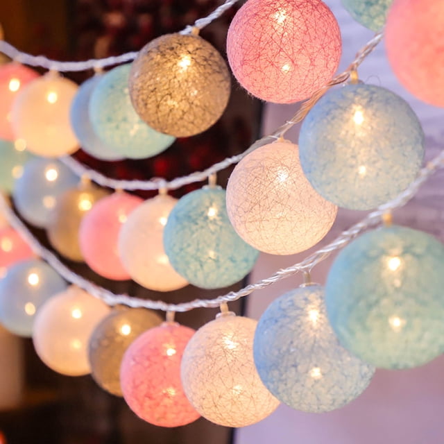 Cadenas de Luces de Colores,Luces de Colores Luces LED de Cadenas de Plástico Luces de Cadenas Decorativas Tecnología Innovadora