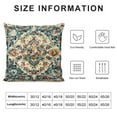 thumbnail image 5 of Nawypu Persian Pillow Cover, Green Boho Throw Pillow Cover Vintage Ethnic Decorative Pillow Cases Home Outdoor Square Pillowcase, 5 of 5
