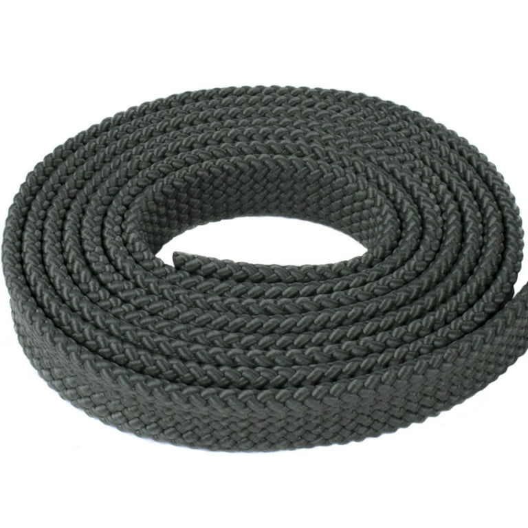 PolyPro Soft 1 MFP Hollow Flat Braid Rope - Multiple Colors and Lengths -  Easy to Splice and Seal