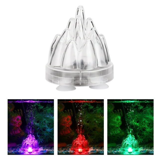 Luz Para Acuario, Luz Impermeable Para Pecera, Lámpara Subacuática Para Peces, Acuarios, Volcán, Bomba De Aire