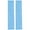 Light Blue, variant on ViLaViDeca Home Decor Sheer Window Curtains Drape 2Pcs Panels Beautiful Home Textiles, Red