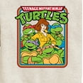 thumbnail image 3 of Teenage Mutant Ninja Turtles - Retro Group April - Toddler & Youth Crewneck Fleece Sweatshirt, 3 of 5