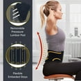 thumbnail image 2 of ORTONYX Back Support Brace for Men and WomanSport/Work/Rehabilitation3D Knitted Design with Removable 3D Lumbar PadBreathable and Elastic MaterialVelcro Closure with Hand Loop for Easy UseL-XL, 2 of 6