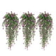 thumbnail image 2 of 3PC Artificial Artificial Hanging Flowers Artificial Flower Vines Chlorophytum Plastic Artificial Flowers Outdoor Flowers, 2 of 6