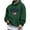 Army Green, variant on Men's USA American Flag Print Hoodie, Drawstring Kangaroo Pocket Long Sleeve Pullover Sweatshirt, Loose Soft Cotton Casual Hooded Top, Fall Winter Patriotic Daily Lounge Workout Hoodies for Men