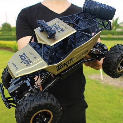 Oversized Four-wheel Drive RC Car High-Speed Climbing Racing Off-road Toy Car 
