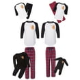 thumbnail image 1 of Awkward Styles Matching Christmas Pajamas Set Red Gingerbread Family Sleepwear, 1 of 7