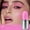 Orange, variant on Multi Use Lip and Cheek Blush Stick Creamy Buildable Natural Balm Stick with Vitamin E Hydrating Makeup Stick for Daily Wear Hot Pink