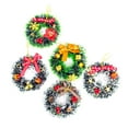 thumbnail image 1 of 6 Pcs Couronne Décorative Créative Belle Mini Guirlande de Couronne pour Porte, 1 of 6