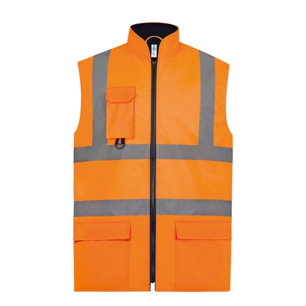 Yoko - Chaleco Forro Polar Alta Visibilidad para Adultos Unisex (Naranja) Yoko UTRW7478_orange