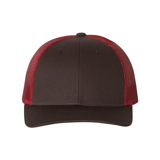 Richardson Casquette Camionneur Low Pro, M-L, Coffee-Claret