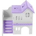thumbnail image 2 of 1 Set Guinea Pig Hideout House Double-deck Hamster Hut Multi-chambers Small Animals Nest, 2 of 6