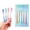 B, variant on Fluorescent Pen Large Capacity Soft Head Marking Pen Student Handbook Drawing Key Point Pen 6-Pack Eye Protection Highlighters, Large Capacity Fluorescent Pen, Soft Tip Marking Pens