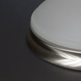 thumbnail image 4 of Progress Lighting, Etched Glass Collection, 1-Light Flush Mount, Brushed Nickel, Etched Glass, Material: Steel, 4 of 4