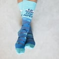 thumbnail image 3 of Mens Eat Sleep Fish Repeat Socks Funny Cool Novelty Fishing Crazy Gift Idea for Dad, 3 of 8