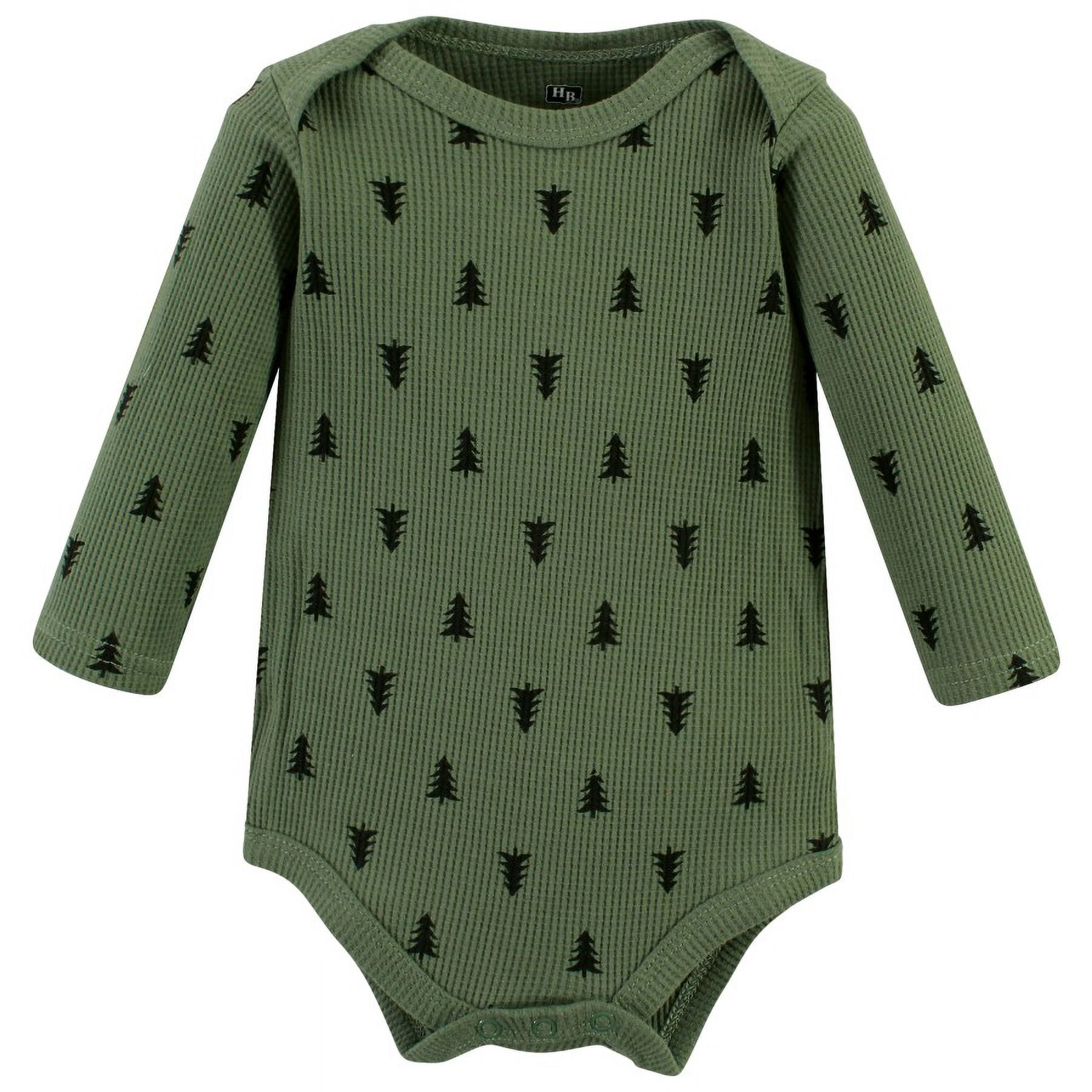 Hudson Baby Cotton Long-Sleeve Bodysuits, 5-Pack, Newborn- 24 Months