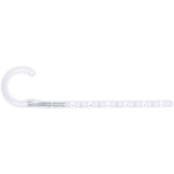 HoldRite 1 In. CTS Plastic J-Hook Pipe Hanger P-JHOOK100CTSZ