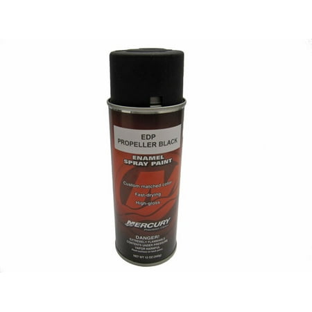 Mercury Marine EDP Propeller Prop Black Spray Paint 12oz. 80287850