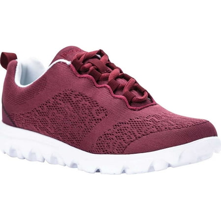 

Women s Propet TravelActiv Sneaker Cranberry Mesh 8 4E