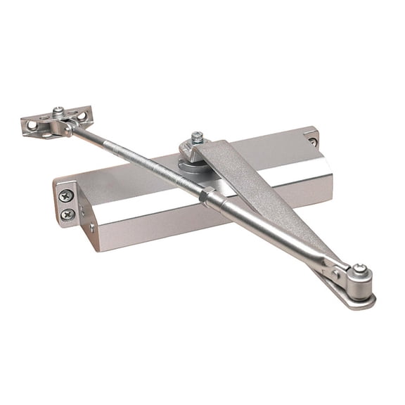 Parallel Arm Grade 3 Door Closer, Size 4 , Aluminum