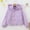 Purple, variant on Lujianch Kids Boys Girls Coat Hooded Jacket Toddler Windproof Zipper Outwear Girls Lightweight Jacket for School