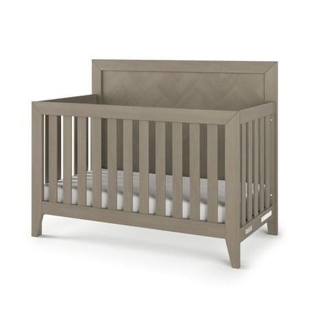 UPC: 0849801012511 | Child Craft Kieran 4-in-1 Convertible Crib Crescent Gray