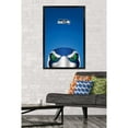 thumbnail image 2 of NFL Seattle Seahawks - S. Preston Mascot Blitz 20 Wall Poster, 22.375" x 34", Framed, 2 of 3