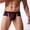 Coffee, variant on HUPOM Mens Underwear Boxer Briefs Male Thongs Medium waist Comfort Waist Solid Briefs White M