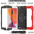 thumbnail image 4 of paquete de funda para iPad mini 4/mini 5 (2015/2019) para niños/protector de pantalla con soporte para bolígrafo | Funda protectora resistente a los golpes con correa de mano para iPad Mini 2015/2019, 4 of 4
