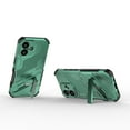 thumbnail image 2 of For iPhone 17 Phone Case: Military Grade Drop Proof Protection Mobile Cover with Kickstand | Matte Textured Rugged Shockproof Grip Anti-Slip Edge Phone Case For iPhone 17,Green, 2 of 5