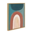 thumbnail image 2 of Kate and Laurel Sylvie Teoitlan Valley Study Framed Canvas by Kate Aurelia Holloway, 18x24 Natural, Modern Abstract Statement Piece for Living Room, Bedroom, Entryway, Office, 2 of 5