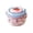 Pink, variant on Denture Bath Box for Travel, Retainer Cleaning Case , No-Leak Mouth Guard Container, for Soaking Night Guard Case White