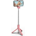 thumbnail image 4 of KOMI Selfie Stick, 40 inch Extendable and Portable Stable Selfie Stick Tripod with Wireless Remote Shutter Compatible with All Cellphones for Selfies, Live Streaming, Video Recording, Pink, 4 of 9