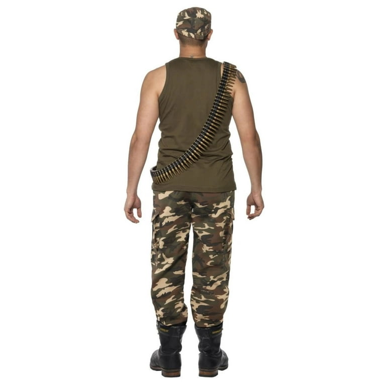 Khaki Camo Deluxe Costume Adult Khaki Camo Deluxe Costume Adult