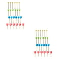 thumbnail image 4 of Transemion 24Pcs/Set Sponge Painting Brush Wooden Handle Nursery Drawing Tools 2Set, 4 of 6