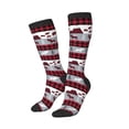 thumbnail image 2 of Fotbe Buffalo Plaid Forest print Women's Men's Novelty Crew Socks Cotton Socks Knee High Socks for Walking,Running,Nurses,Pregnancy, 2 of 9