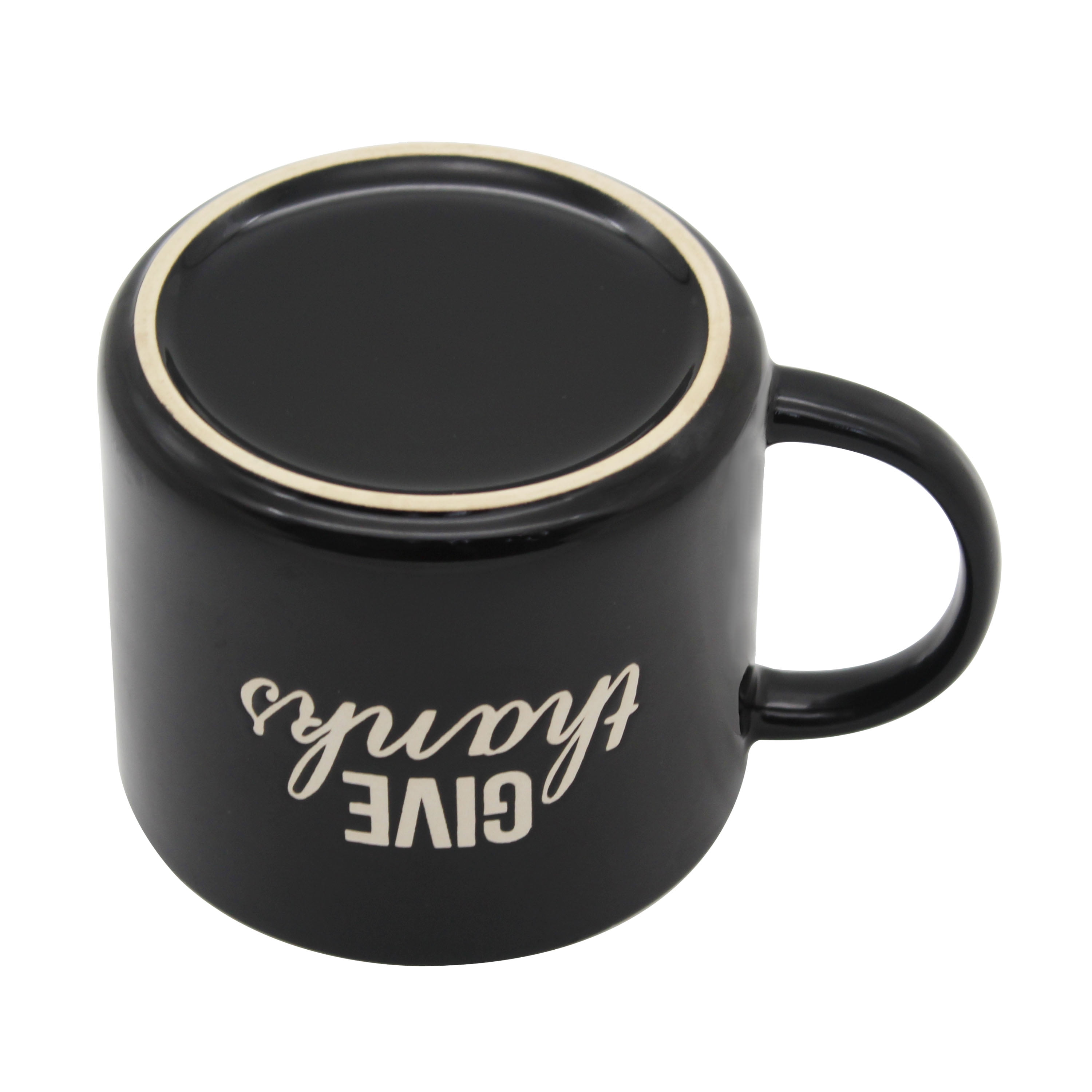 Mainstays 2-Wick 13-ounce Reusable Thanks Holiday Coffee Mug Scented Candle, Warm Apple Pie