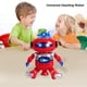 thumbnail image 5 of Robot para Con Luces LED Intermitentes Y Música para Pequeños (rojo), 5 of 9