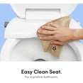 thumbnail image 4 of TUSHY Wave Non-Electric Bidet Toilet Seat | Sleek Elongated Design, Quick-Release for Easy Cleaning | DuoFlow Front & Rear Wash, Soft-Close Lid, Comfy Seat, 10-Min DIY Install, Platinum Knob, 4 of 8