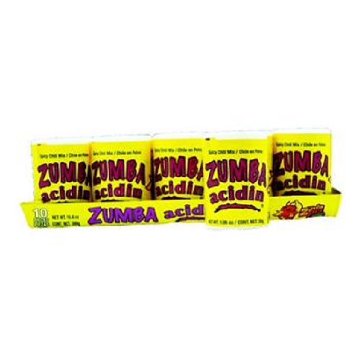 ZUMBA PICA ZUMBA ACIDIN SPICY CHILI MIX 0.04 oz Each ( 10 in a Pack