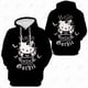 thumbnail image 1 of Sudadera con capucha Harajuku para mujer, ropa con estampado de Hello Kitty, Jersey gráfico Punk de Halloween, sudaderas Vintage de talla grande # S, 1 of 3