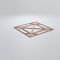 thumbnail image 3 of Ekena Millwork 23 3/8"W x 23 3/8"H x 3/8"T Large Buxton Decorative Fretwork Wood Wall Panels, Red Oak, 3 of 8